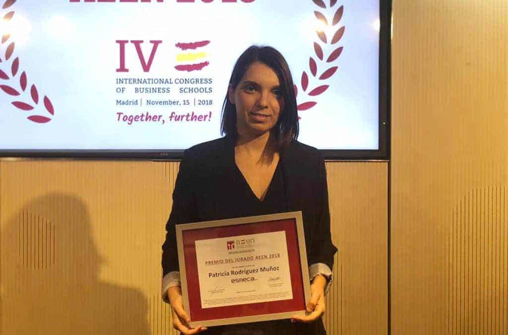 Esneca Business School galardonada con el Premio Profesor Escuela de Negocios AEEN 2018