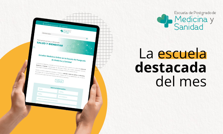 Postgrado Medicina y Sanidad Escuela del mes septiembre 2026
