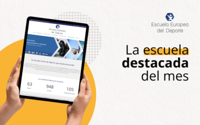 Escuela Europea del Deporte, escuela del mes de julio 2026