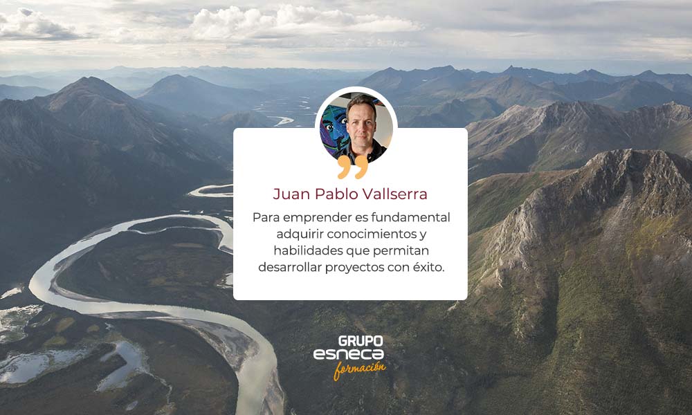 Juan Pablo Vallserra: “La Maestría en Energía Solar Fotovoltaica de Esneca me ha ayudado a impulsar mi proyecto emprendedor”