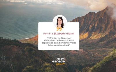 Romina Elizabeth Villamil: “El máster en dirección financiera de Esneca me ha capacitado para brindar servicios laborales de calidad”