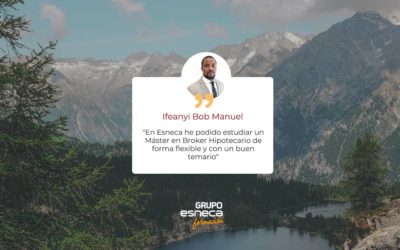 Ifeanyi Bob Manuel: “En Esneca he podido estudiar un Máster en Broker Hipotecario de forma flexible y con un buen temario”